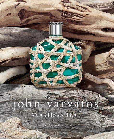 XX Artisan Teal John Varvatos cologne .